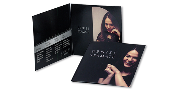 CD Einstecktasche individuell bedruckt