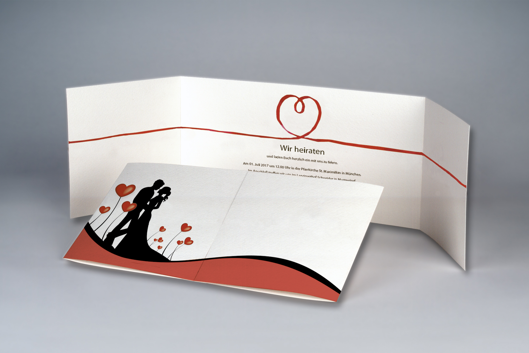 typosatz, namisla, hochzeitskarten, drucken, gestalten